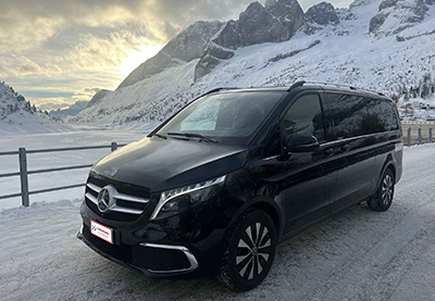 Mercedes Classe V 4 nella neve